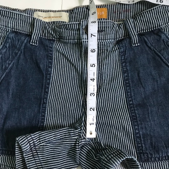 Anthropologie Pants - Pilcro and the Letterpress Stripped Shorts 28